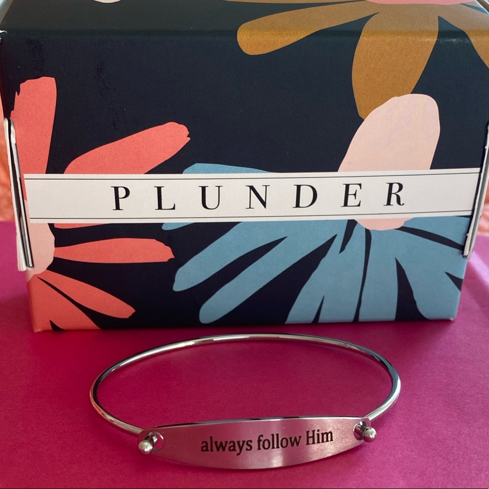 ‘Always follow Him’ bracelet